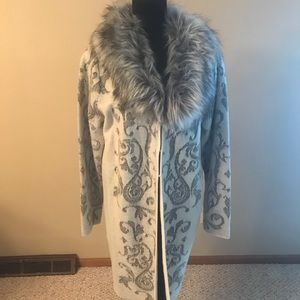 Chico’s sweater coat, size 2, NWT